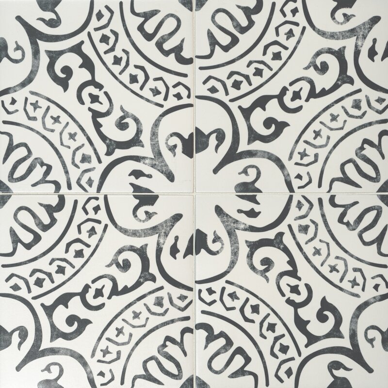 Kenzzi Paloma 8" x 8" Porcelain Field Tile & Reviews | Joss & Main